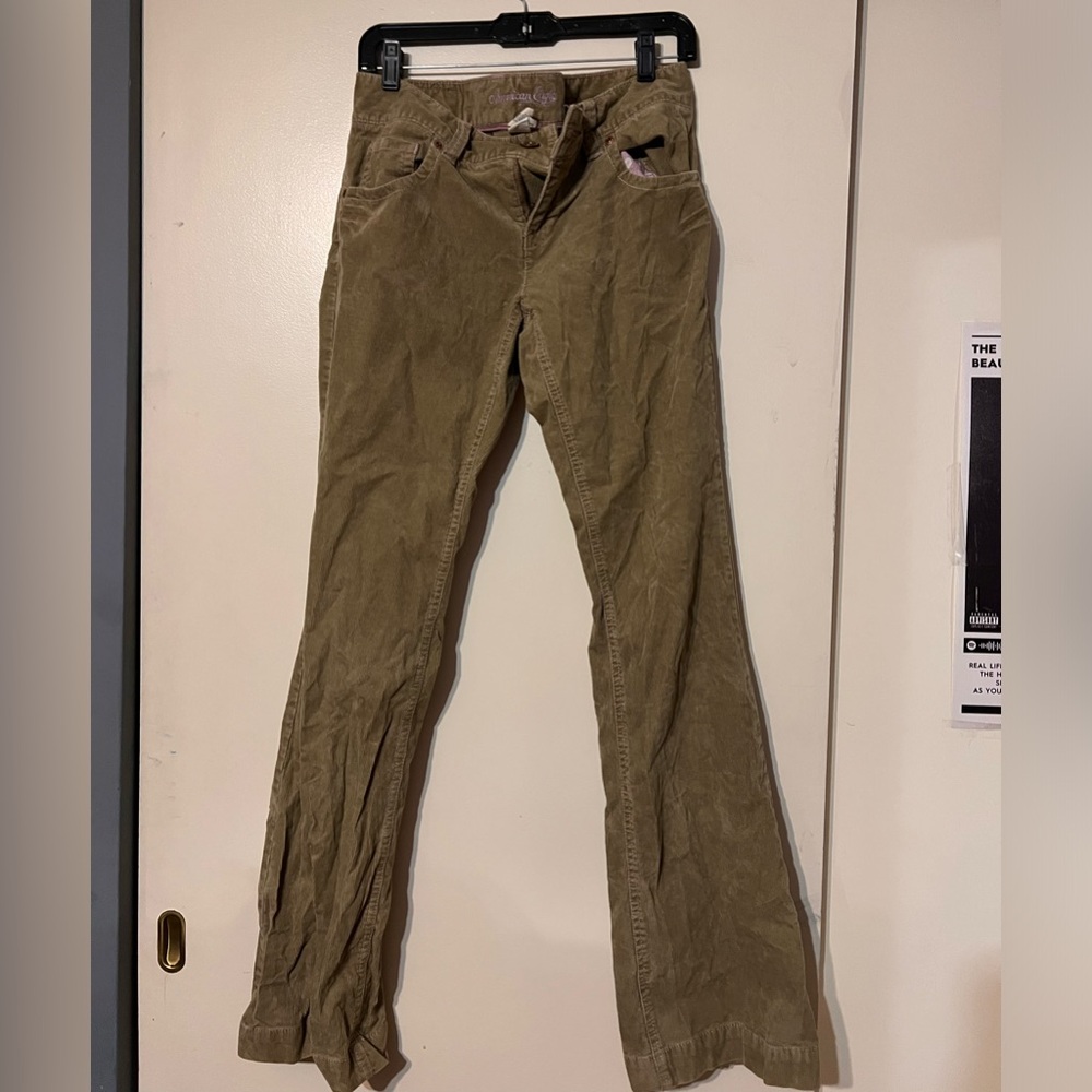 Vintage American Eagle Pink Embroidered Jeans